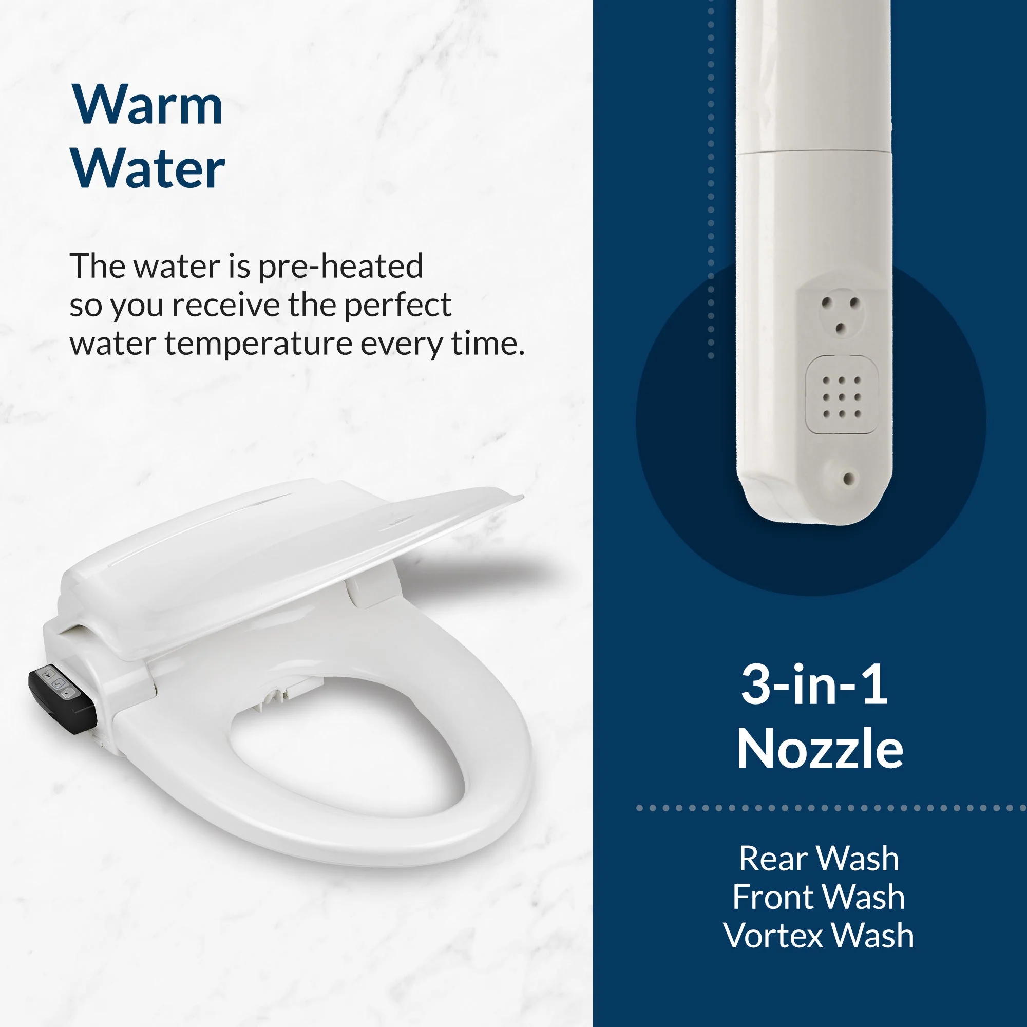 BB-1000 Supreme Bidet Toilet Seat - Image 3
