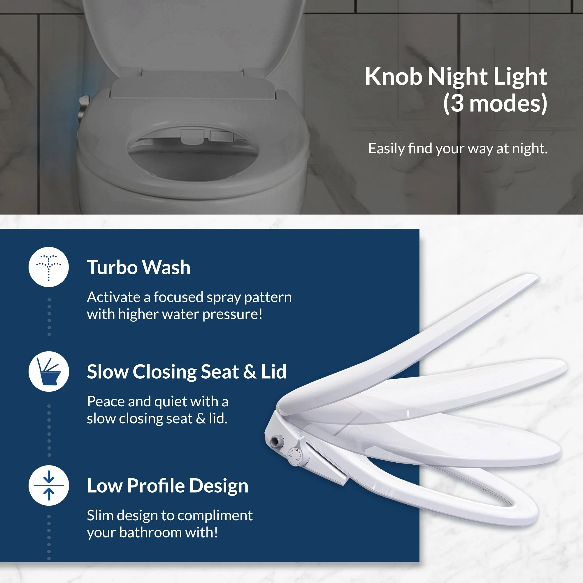 BB-500 Series Bidet Seat - Image 4