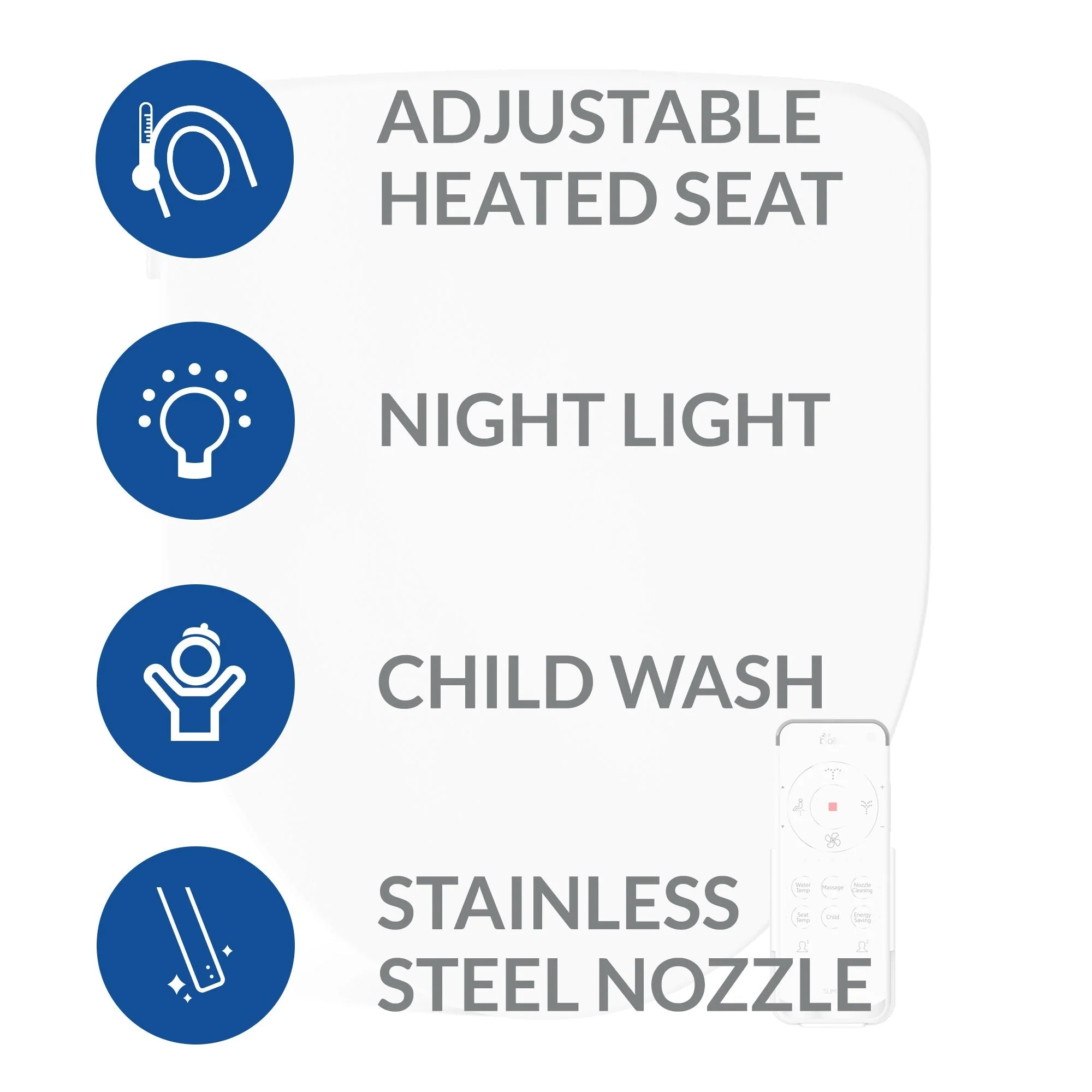 (D) Slim Three Bidet Seat - Image 2