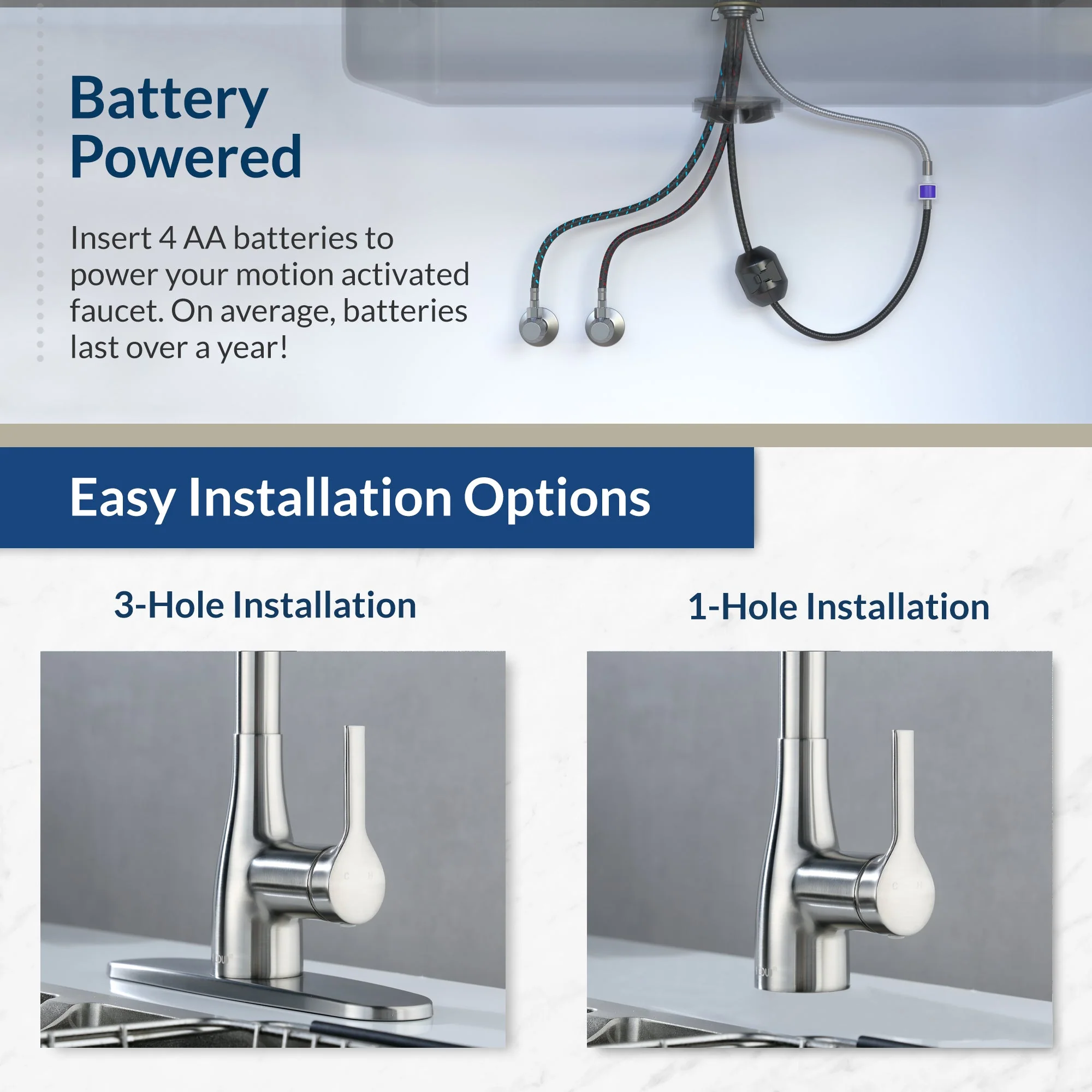 Flow Classic Spring Neck Kitchen Faucet - Image 6