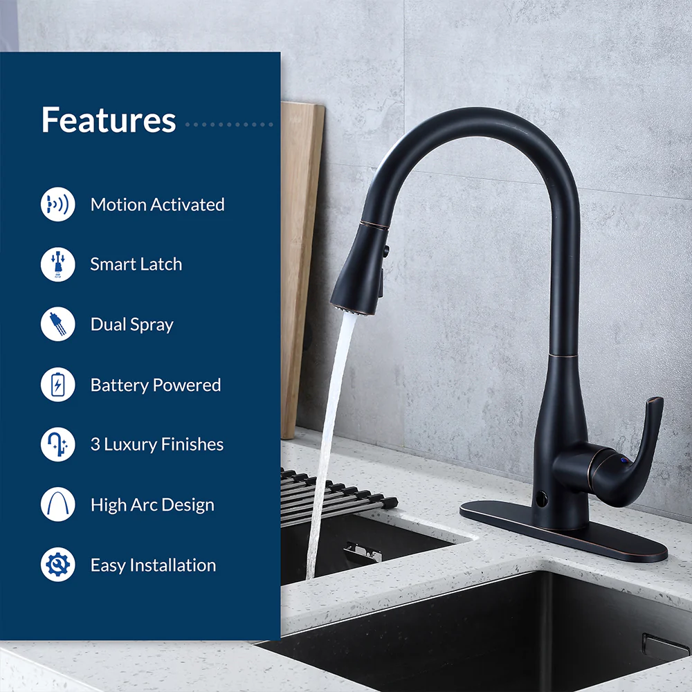 Flow Motion Activated Kitchen Faucet - Image 7