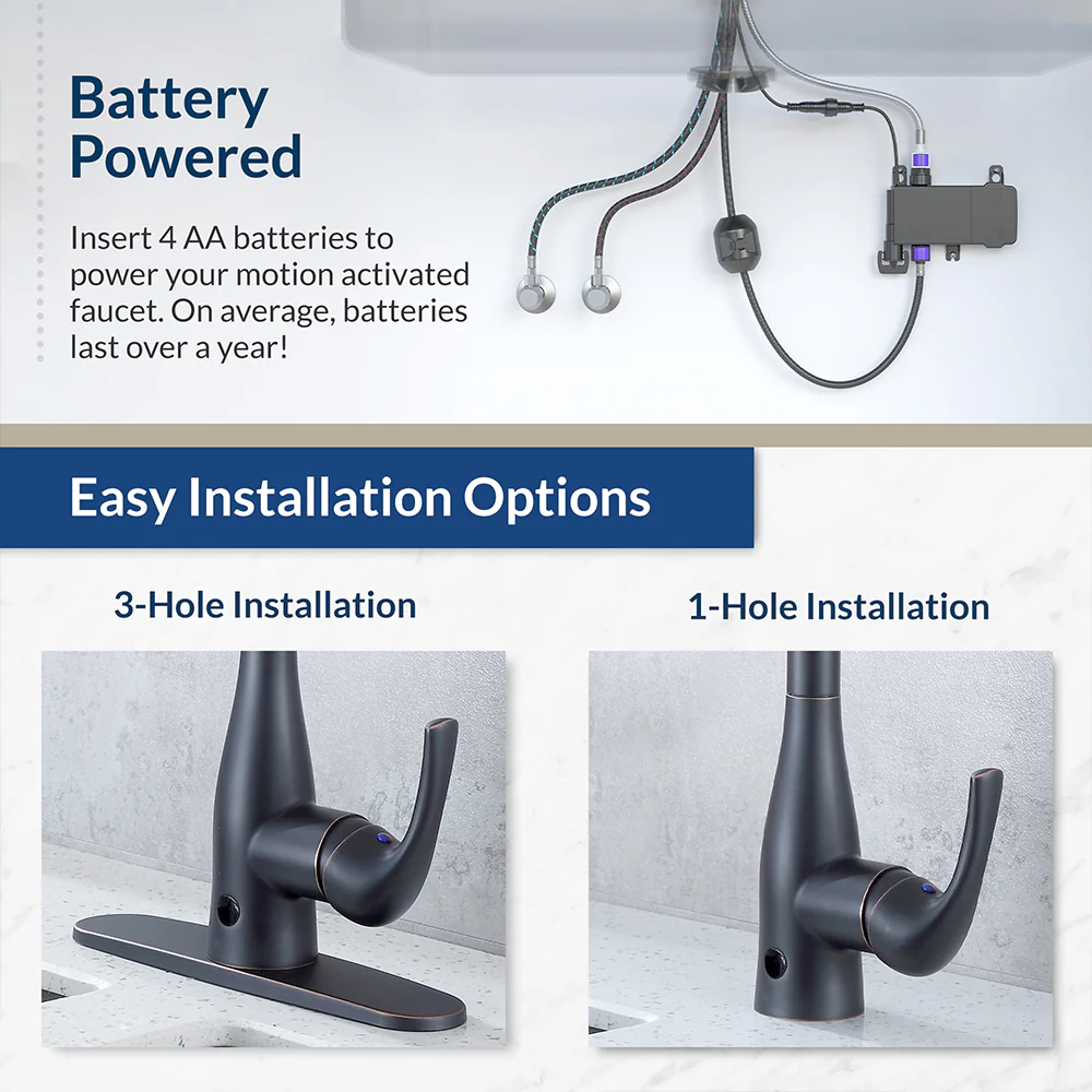 Flow Motion Activated Kitchen Faucet - Image 9