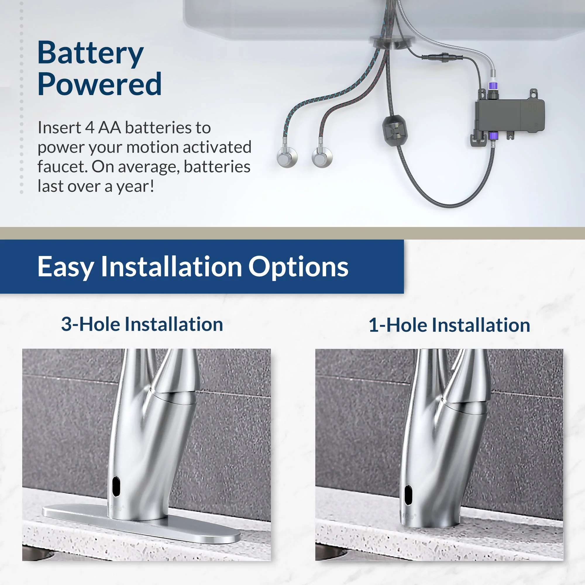 Flow-X Motion Activated Kitchen Faucet - Image 8
