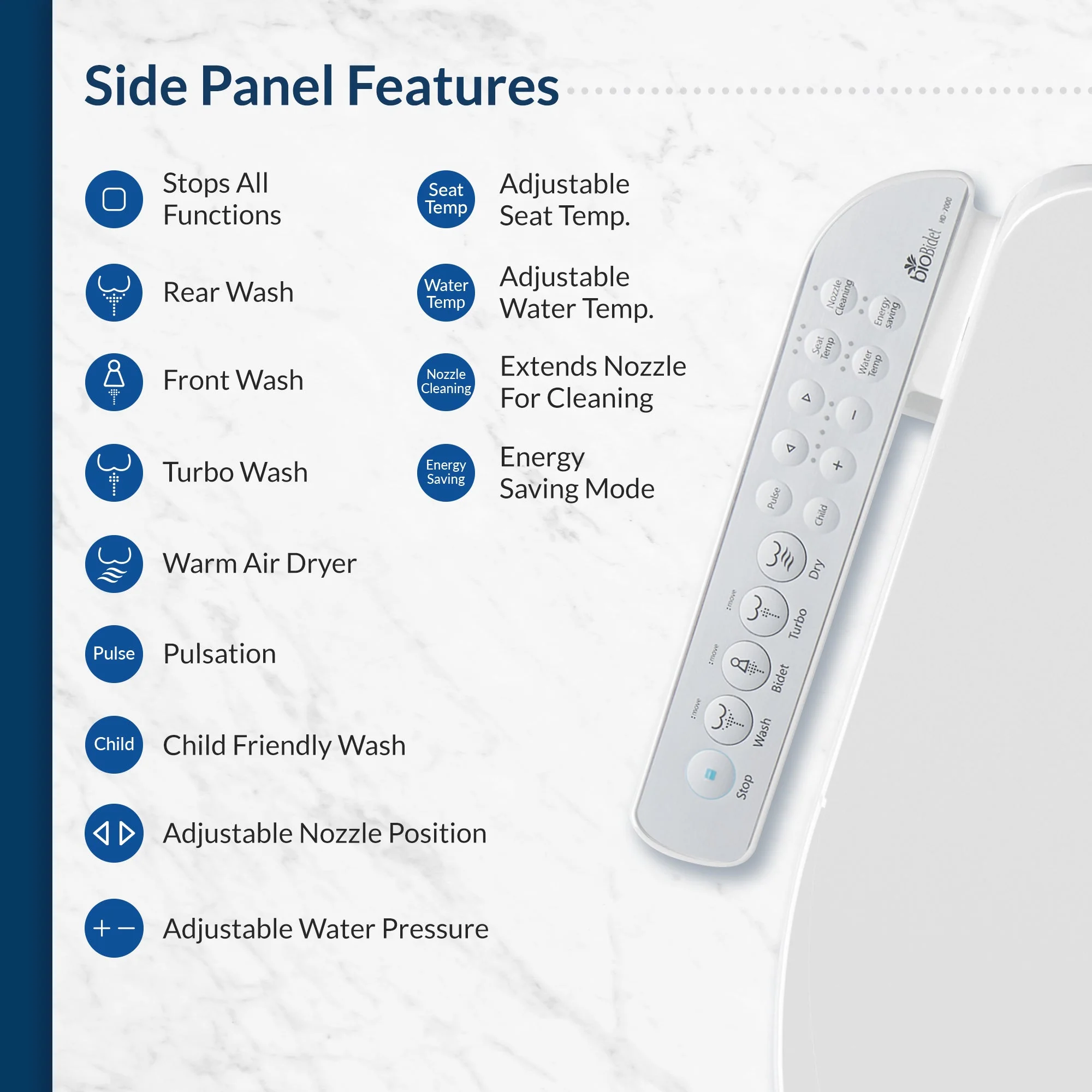 Bio Bidet | HD-7000 Bidet Seat - Image 3