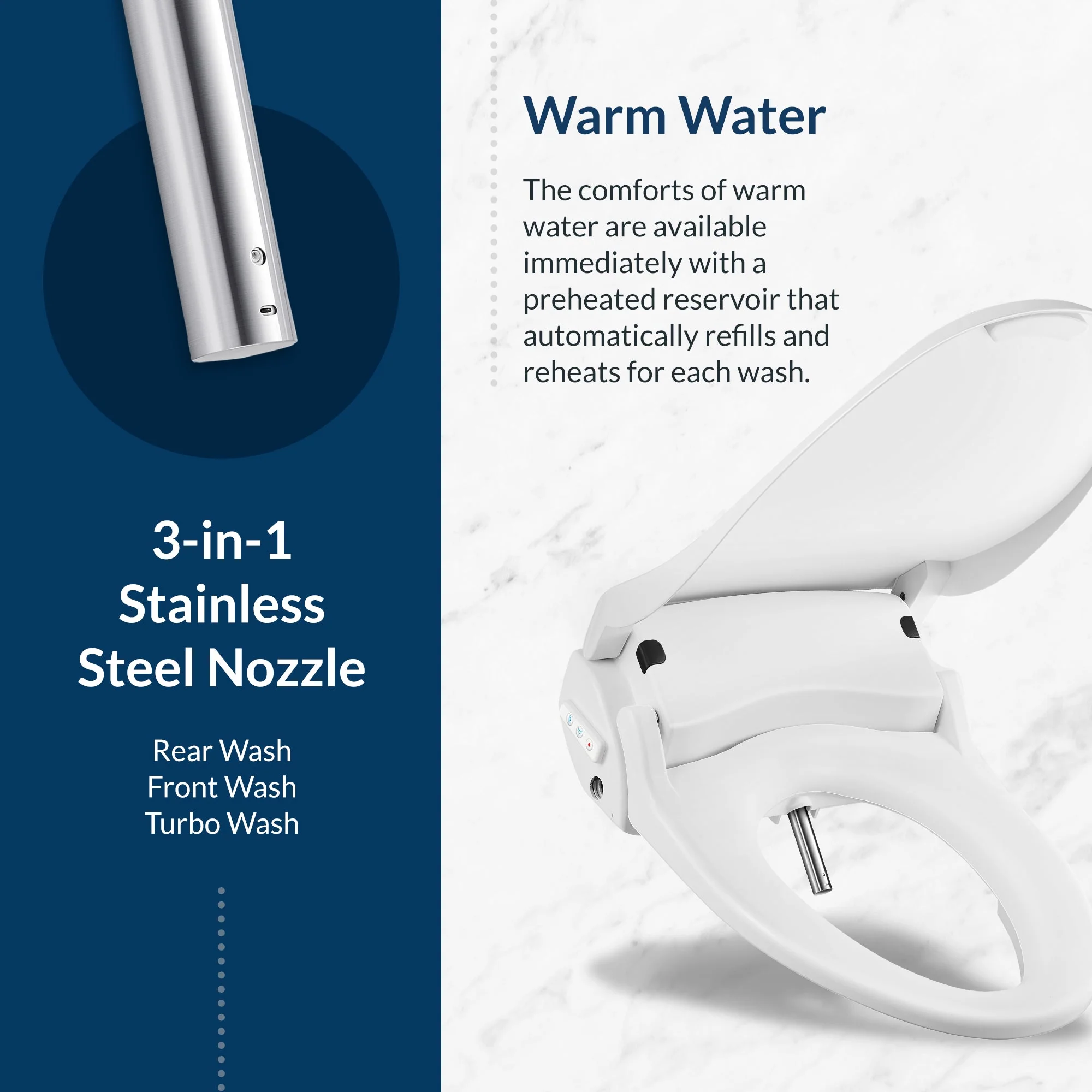 Slim Two Bidet Seat - Image 4